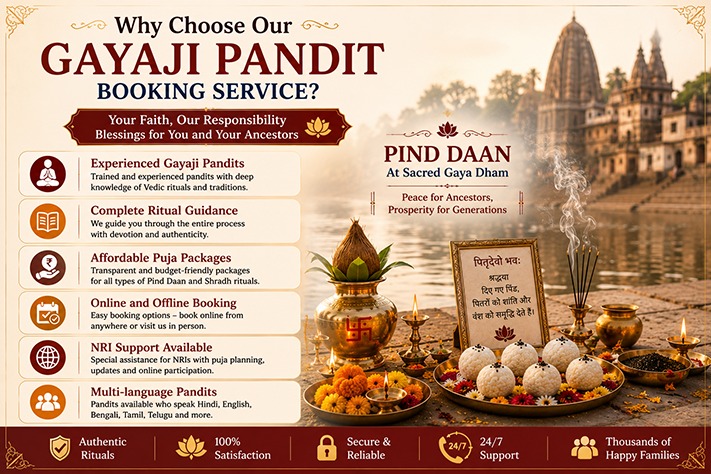 Gayaji Pandit Booking